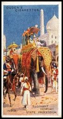 16 India Elephant Howdah, State Procession